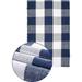 Buffalo Plaid Rugs for Living Room 24x36 Blue White, Kitchen Rugs, Entry Way Rugs, Door Rugs, Area Rugs.
