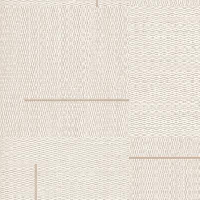 York Wallcoverings Geo Block Weave Linen Wallpaper
