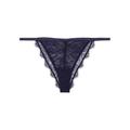 Love Stories Charlotte Lace Thong - Dark Blue