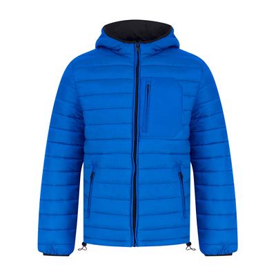 Coats / Jackets Samoset Quilted Puffer Jacket with Hood in French Blue / S - Tokyo Laundry