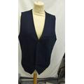 Ted Baker Men's Waistcoat Waistcoat - Ted Baker Navy Blue Size: One Size