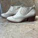 Madewell Shoes | Madewell The Grayson Brogue Chelsea Boot 9.5 Suede Leather Lining | Color: Tan/White | Size: 9.5