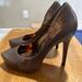 Jessica Simpson Shoes | Jessica Simpson Platform Heels | Color: Gray/Green | Size: 7.5