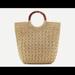 J. Crew Bags | J. Crew Natural Raffia Tote Handbag Nwt | Color: Tan | Size: Os