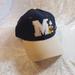 Disney Accessories | Mickey Mouse Walt Disney World Big M Embroidered Mickey Adjustable Hat N | Color: Blue/Tan | Size: Os