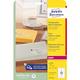 AVERY Adress-Etiketten, A4, 99,1 x 42,3 mm, 25 Bogen/300 Etiketten, transparent