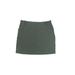 Athleta Active Skirt: Green Solid Activewear - Women's Size 12