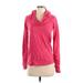 XCVI Pullover Hoodie: Pink Print Tops - Women's Size X-Small