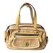 Coach Bags | Coach Bonnie Camel Beige Leather Large Satchel Shoulder Bag 13382 Purse | Color: Cream/Yellow | Size: Large
