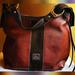 Dooney & Bourke Bags | Dooney And Burke Large Leather Shoulder Bag | Color: Brown | Size: Os