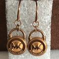 Michael Kors Jewelry | Michael Kors Rose Gold Tone Drop/Dangle Earrings | Color: Gold | Size: Os