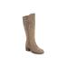 Women's Lucy Lonnie Boot by MUK LUKS in Taupe (Size 7 1/2 M)