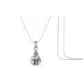 Sterling Silver (92.5% purity) God Sai Baba Chain Pendant (Pendant with Rope Chain) for Men & Women Pure Silver Lord Sai baba Chain Locket for Good Health & Wealth Sterling Silver Pendant_365