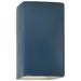 Ambiance 13.5"H Midnight Sky and White Large Rectangle LED Wall Sconce