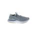 Nike Sneakers: Athletic Platform Casual Gray Shoes - Women's Size 7 1/2 - Almond Toe