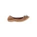 J.Crew Flats: Tan Print Shoes - Women's Size 6 - Round Toe