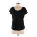 Mountain Hardwear Active T-Shirt: Black Activewear - Women's Size Medium