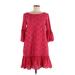 Anthropologie Casual Dress - DropWaist: Pink Dresses - Women's Size 6