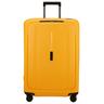 "Trolley SAMSONITE ""ESSENS 75"" Gr. B/H/T: 52 cm x 75 cm x 33 cm 111 l, gelb (radiant yellow) Koffer Trolleys Reisekoffer Hartschalenkoffer für Flugreisen TSA-Schloss"