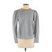 Trina Turk Sweatshirt: Gray Print Tops - Women's Size Small