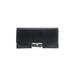 Coach Leather Wallet: Pebbled Black Solid Bags