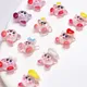 Kirbies Anime Résine N64.Bijoux Accessoires DIY Nail Charms Nail Parts Manucure Decals Strass