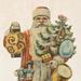 The Holiday Aisle® Victorian Santa II by Wild Apple Portfolio - Wrapped Canvas Print Paper | 20" H x 20" W | Wayfair