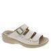 Propet Breezy Walker Slide - Womens 7.5 White Sandal W