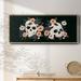 Wildon Home® Skull & Snake Collection D Framed On Canvas Print Canvas, Solid Wood in Black | 12 H x 30 W x 1.5 D in | Wayfair