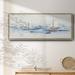 Longshore Tides Boats On The Water II Canvas, Solid Wood in Blue/Brown/White | 12 H x 30 W x 1.5 D in | Wayfair 7025BA1785D24F2DA76F3564DD76CD2C