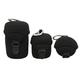 LORIER Neoprene Lens Bag Lens Bag Fit for Canon EF-M 18-150mm 18-55mm 55-200mm Fit for Sony E 10-18mm Fit for Nikon Mirrorless Camera Camera Bag (Color : SML)