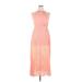 Casual Dress: Pink Ombre Dresses - Women's Size 2X-Large