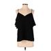 Lulus Sleeveless Blouse: Black Tops - Women's Size Small