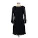 Adrianna Papell Cocktail Dress: Black Dresses - Women's Size 4 Petite