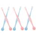 6 Pcs Tongue Scraper Soft Bristle Toothbrush 2-in-1 Cleaner 6-pack for Travel Scrapy Adults Toothbrushes Miss Fur
