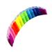 Cieken NEW 1.4m Rainbow Dual Line Stunt Flying Kite Games Kids Outdoor Toys Surfing