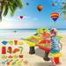 TOFOTL Fashion Intelligence Development Toys 23 Piece Beach Toy Sand Set Sand Play Sandpit Toy Summer Outdoor Toy