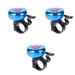 3 PCS Bikes Scooter Sunflower Shaped Bell Kids Bicycle Bells Cycling Handlebar Ring Children Toddler