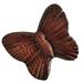 Solid Wood Butterfly Hook Wall Hanger Butterfly-shaped Hangers Clothes Space Saving Hooks Pine