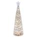 Artificial Tree Lamp Desktop Lights LED Glass Lighted Pine Christmas Night Decorate