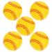 Sponge Children s Baseball Training Safe Indoor Softball (9-inch Yellow Baseball) 5 Pack Toys Pets Stress 10 Pcs