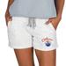 Women's Concepts Sport Oatmeal Edmonton Oilers Mainstream Terry Lounge Shorts