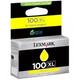 Lexmark 14N1071B/100XL Ink cartridge yellow high-capacity return progr