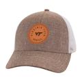 Men's Ahead Tan/White Virginia Tech Hokies Pregame Adjustable Hat