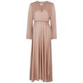 Forte_forte Belted Stretch-silk Satin Maxi Dress - Light Pink - 2 (UK 10 / S)