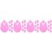 32 Pcs Chick Cutlery Bag Knife Holder Banquet Easter Decorations Silverware for Party Felt Pink Non-woven Fabric