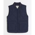 River Island Boys Navy Quilted Gilet