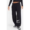 NIKE Damen Hose W NSW AIR MR FLC JOGGER, Größe XL in Schwarz