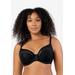 Plus Size Women's Shea Plunge Unlined Bra by Parfait in Black (Size 38 K)