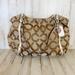 Coach Bags | Coach | Women's Tan And Brown Monogram Shoulder Bag | Color: Gold/Tan | Size: Os